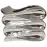 Kvetináč YS44172L Electroplating Effect 16x13,5x13 Silver