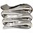 Kvetináč YS44172L Electroplating Effect 16x13,5x13 Silver