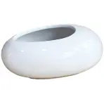 Kvetináč YS44170W ceramic 16x12x6,5 White