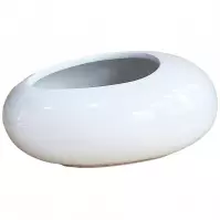 Kvetináč YS44170W ceramic 16x12x6,5 White