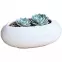 Kvetináč YS44170W ceramic 16x12x6,5 White,2