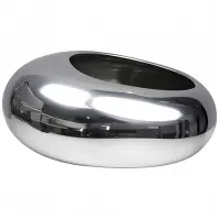 Kvetináč YS44170S Electroplating Effect 16x12x6,5 Silver