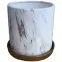 Kvetináč YS44149xL ceramic Water Transfer Effect 18x18