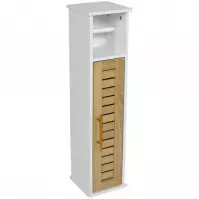 31VA SZAFKA NA PAPIER BIAŁA/DĄB TOALETOWY SCA0214AA-A