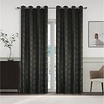 Záves na krúžkoch YC11935/280G/24/140x250 cm čierny