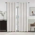 Záves na krúžkoch YC11937/280G/01/140x250 cm krémový