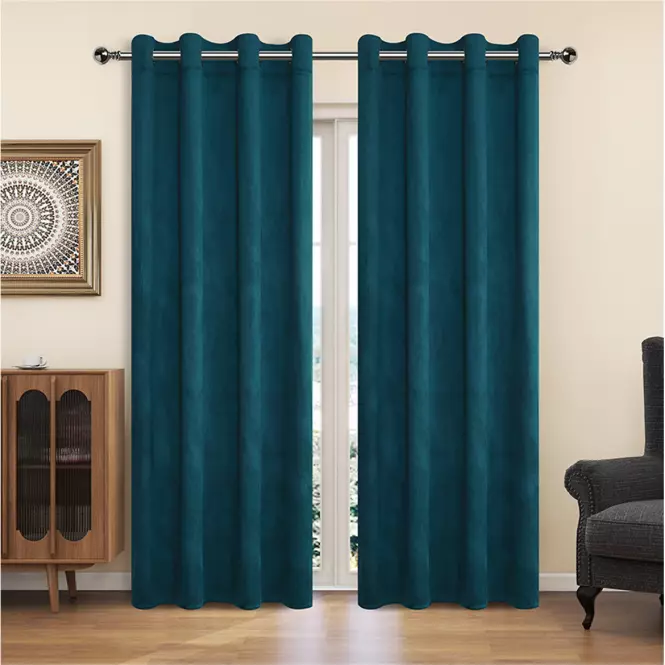 Závesový materiál YC11932/200G/054 tyrkysová 150cm Tovar na mieru