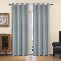 Závesový materiál YC11933/200G/136 jasny sivá 150 cm Tovar na mieru