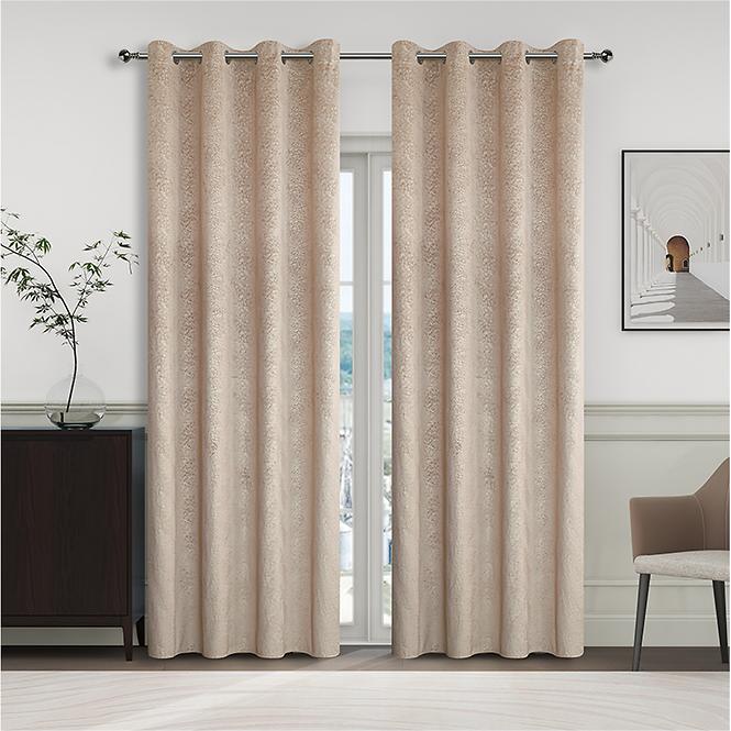 Záclonový materiál YC11935/280G/03 béžová 280 cm Tovar na mieru
