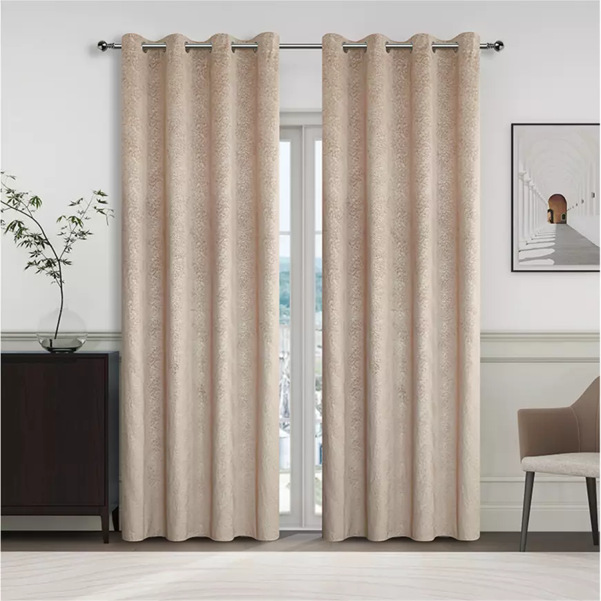 Závesový materiál YC11935/280G/03 béžová 280 cm Tovar na mieru