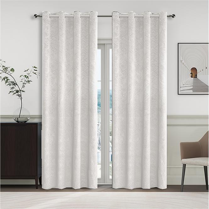 Záclonový materiál YC11937/280G/01 krémová 280 cm Tovar na mieru