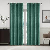 Záclonový materiál YC11937/280G/07 zelená 280 cm Tovar na mieru