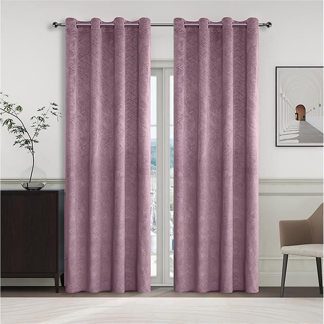 Záclonový materiál YC11937/280G/13 vres 280 cm Tovar na mieru