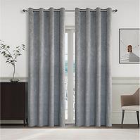 Záclonový materiál YC11937/280G/22 sivá 280 cm Tovar na mieru