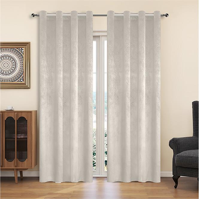 Záclonový materiál YC11940/200G/113 béžová 280 cm Tovar na mieru