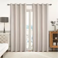Záclonový materiál YH2024/4 béžová 150 cm Tovar na mieru