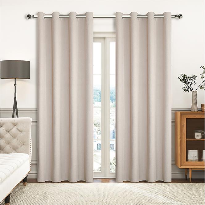 Záclonový materiál YH2024/4 béžová 150 cm Tovar na mieru