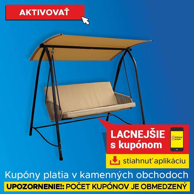 Záhradná hojdačka béžová (SK)