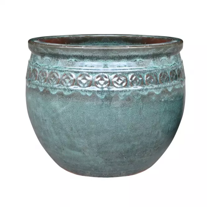 Kvetináč OP18-337 31x31x25 zelená