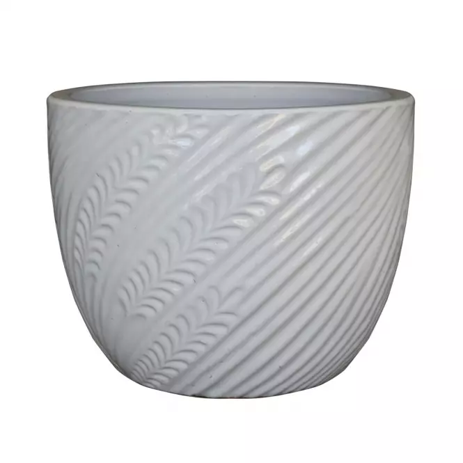 Kvetinač IP19-017 29x29x23 krémová