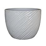 Kvetinač IP19-017 21x21x18 krémová