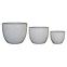Kvetinač IP19-017 21x21x18 krémová,2
