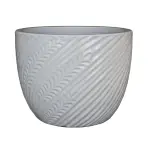 Kvetinač IP19-017 15x15x13 krémová
