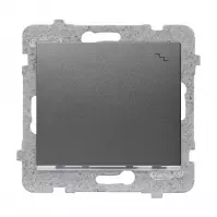 Vypínač schodiskový s podsvietením ŁP-3DS/M.GR Sigma