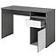 Písací stôl Billa 1d1sz 60 Nfsc B Grafit/Biela,3