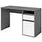 Písací stôl Billa 1d1sz 60 Nfsc B Grafit/Biela