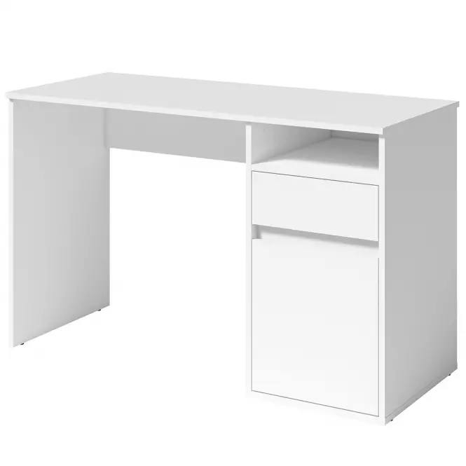 Písací stôl Billa 1d1sz 60 Nfsc B Biela