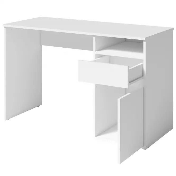 Písací stôl Billa 1d1sz 60 Nfsc B Biela