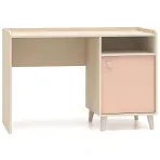 Písací stôl Mevel 07 Púštny piesok/Millenial Pink