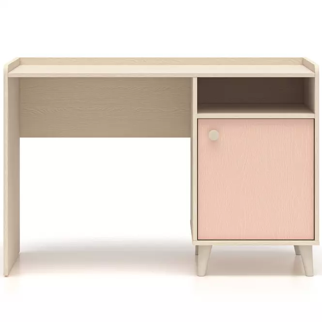 Písací stôl Mevel 07 Púštny piesok/Millenial Pink