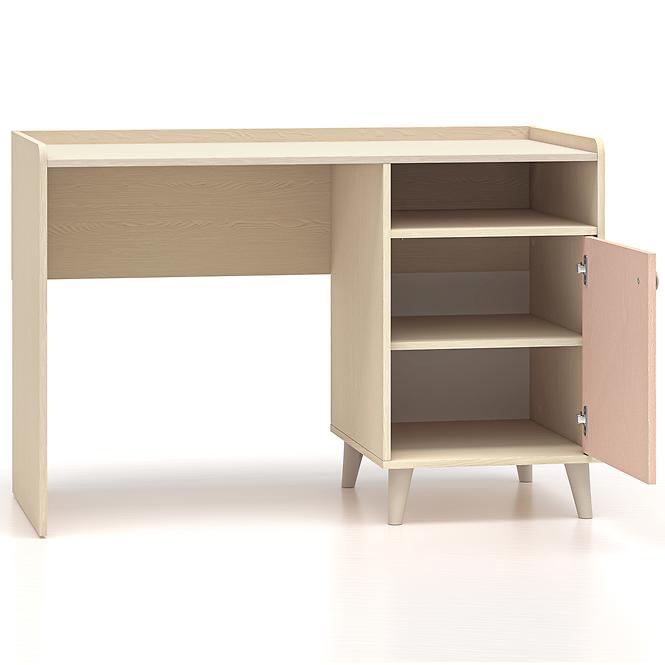 Písací stôl Mevel 07 Púštny piesok/Millenial Pink,6