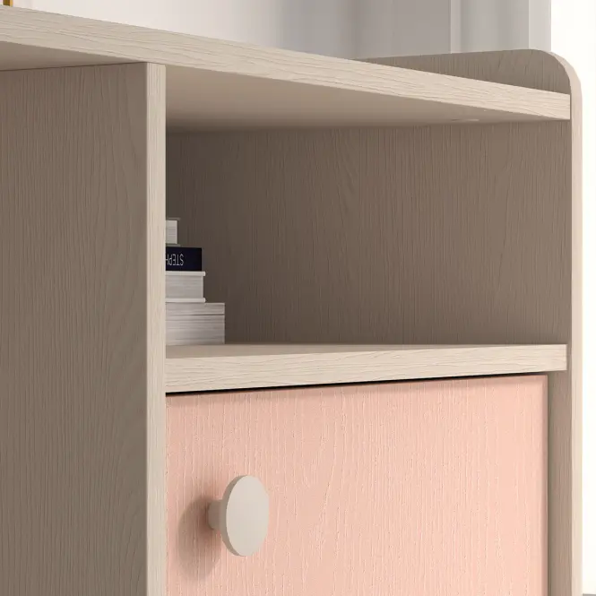 Písací stôl Mevel 07 Púštny piesok/Millenial Pink,7