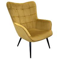 Kreslo Jet WX-2931-1T Yellow Velvet 20