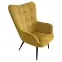 Kreslo Jet WX-2931-1T Yellow Velvet 20,2