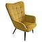 Kreslo Jet WX-2931-1T Yellow Velvet 20,2