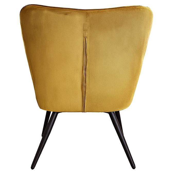 Kreslo Jet WX-2931-1T Yellow Velvet 20