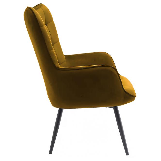 Kreslo Jet WX-2931-1T Yellow Velvet 20
