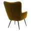 Kreslo Jet WX-2931-1T Yellow Velvet 20,6