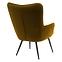 Kreslo Jet WX-2931-1T Yellow Velvet 20,6