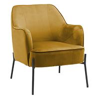 Kreslo Bob WX-2924 Yellow Velvet 20