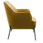 Kreslo Bob WX-2924 Yellow Velvet 20,3
