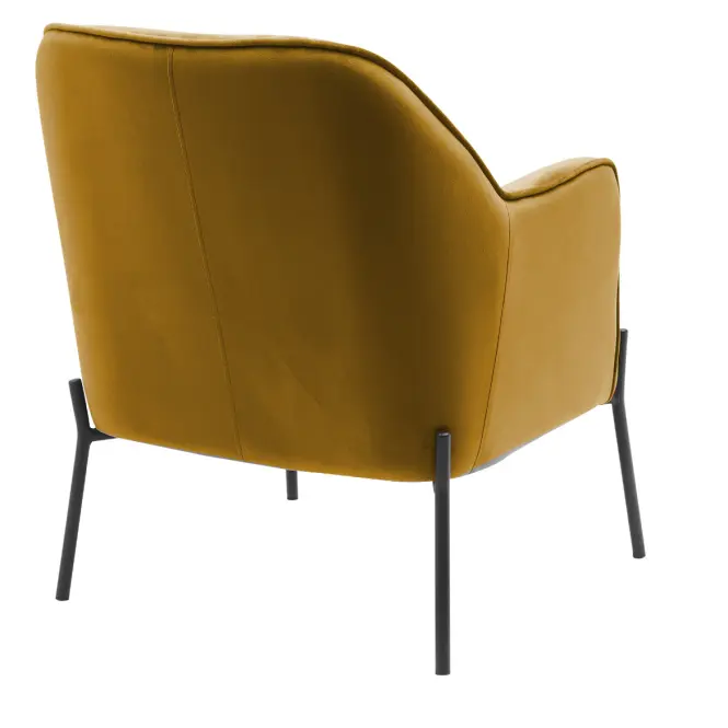 Kreslo Bob WX-2924 Yellow Velvet 20,4