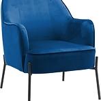 Kreslo Bob WX-2924 Blue Velvet 16 Kreslo Bob WX-2924 Blue Velvet 16