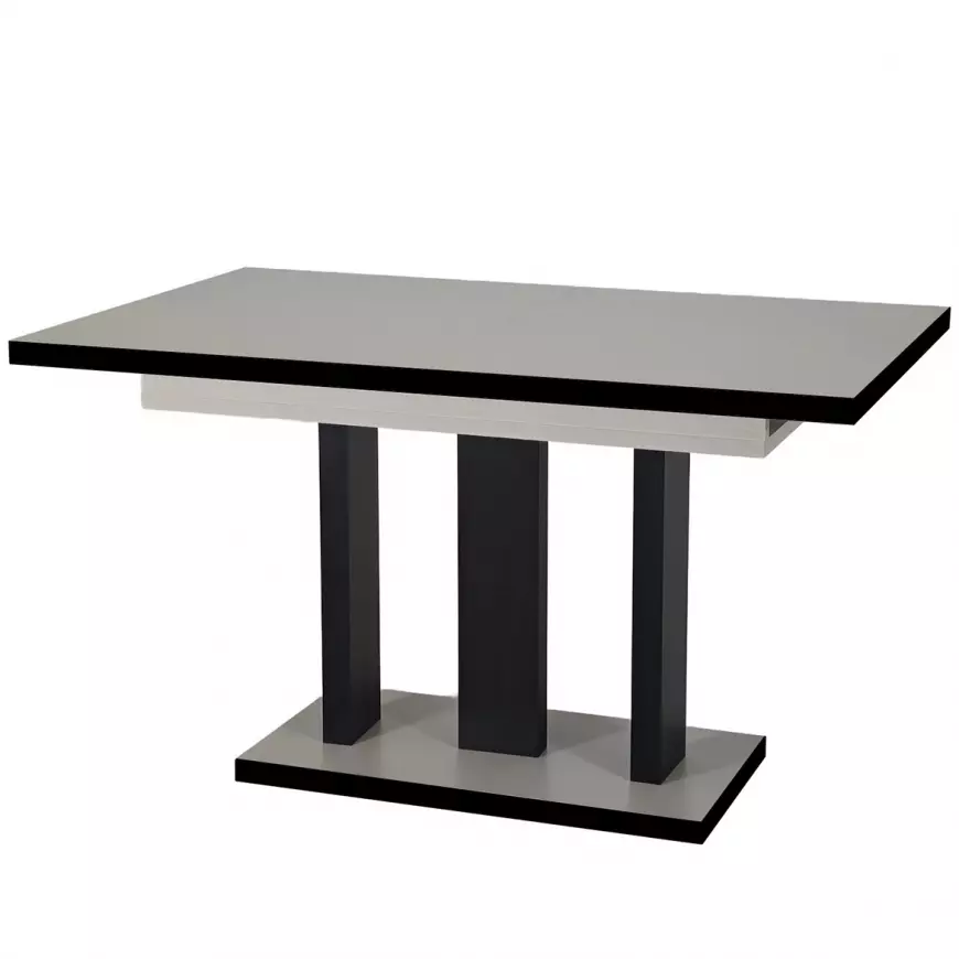 Rozkladací stôl Appia Black 210 kašmír