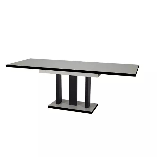 Rozkladací stôl Appia Black 210 kašmír