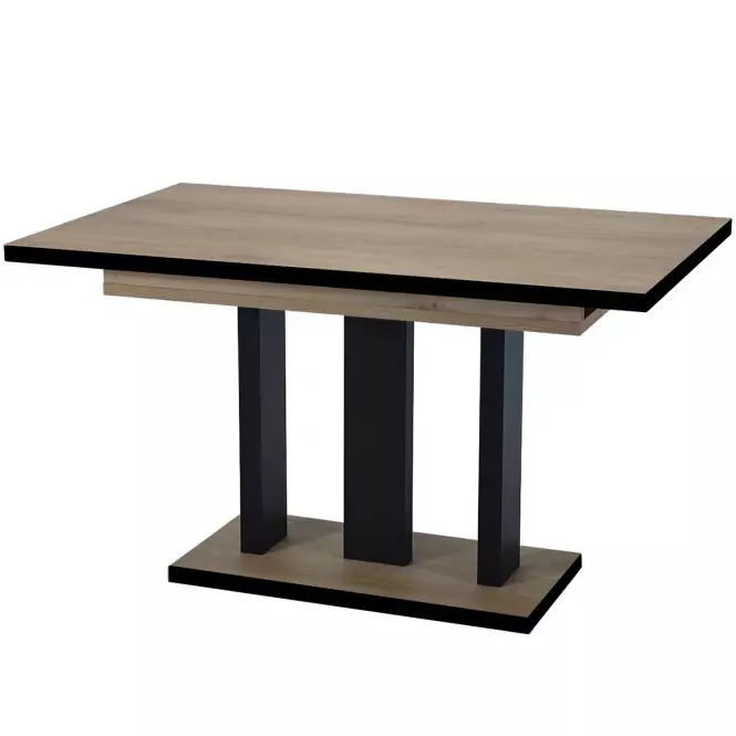 Rozkladací stôl Appia Black 210 dub cremona torro